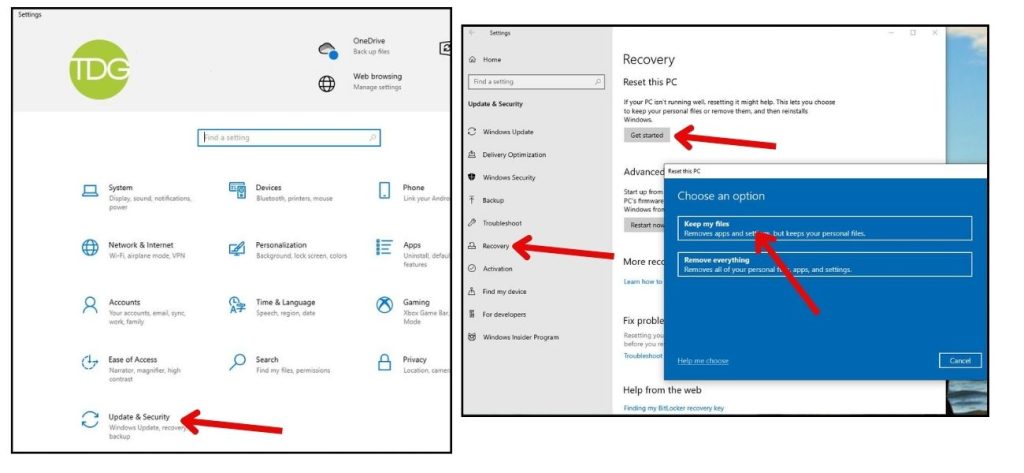 Troubleshooting Computer Slow To Boot: 8 Solutions to Accelerate Computer Startup (Disable, Update + More) 4 Settings > Update & Security > Recovery> Reset this PC.