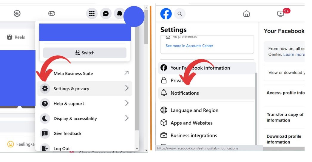 How to Turn Off Facebook Notifications on Chrome in 4 easy ways (Block, Disable + More) 2 Facebook Website