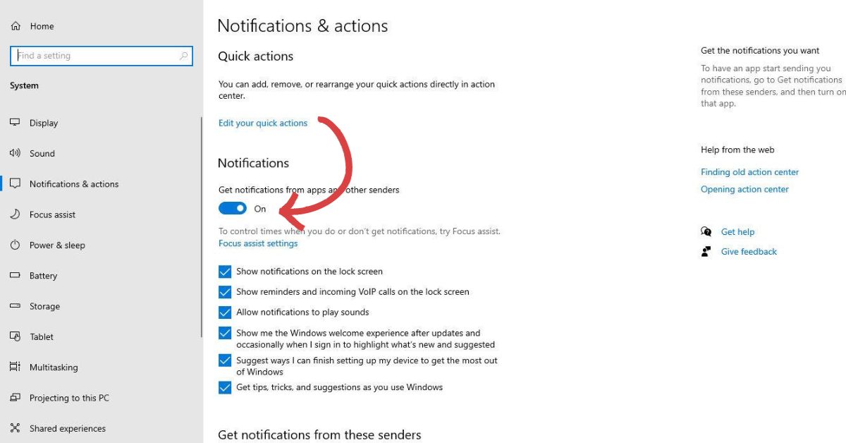 Windows 10 Notifications Not Working? 15 Easy Fixes to Get Them Back (Check, Restart + More) 1 Notifications
