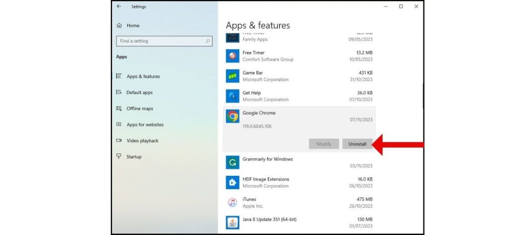 Stop Chrome From Opening On Startup? Here's 7 Effective Methods (Reset, Reinstall + More) 5 Uninstall Chrome from Control Panel.