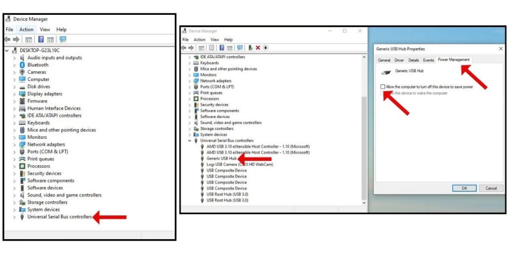 USB WiFi Adapter Not Detected? 8 Troubleshooting Tips to Get You Connected (Update, Reinstall + More) 4 Go to Power Management at properties section
Uncheck "Allow computer to turn off device".