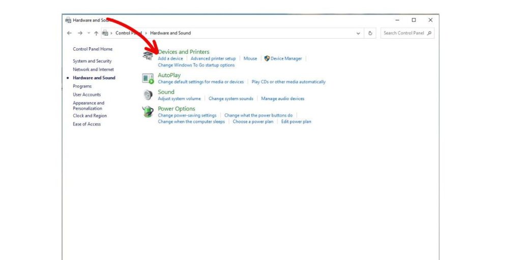 Bluetooth Mouse Not Working in Windows? Here Are the Top 10 Fixes 3 Go to Control Panel > Hardware and Sound > Devices and Printers