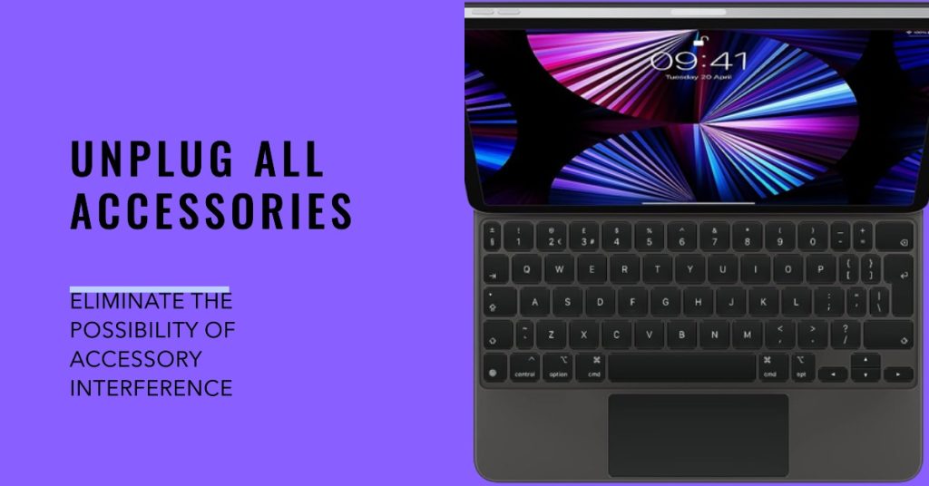 MacBook Pro Black Screen? 7 Troubleshooting Tips You Need 3 Unplug all accessories