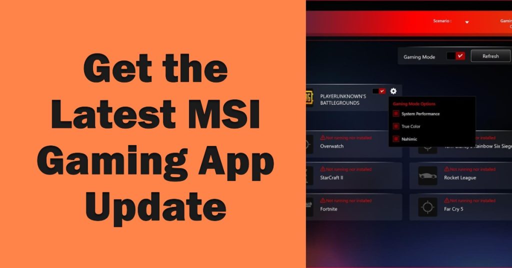 MSI Gaming App Not Opening? 4 Quick Fixes for Seamless Functionality 1 msi gaming app not opening