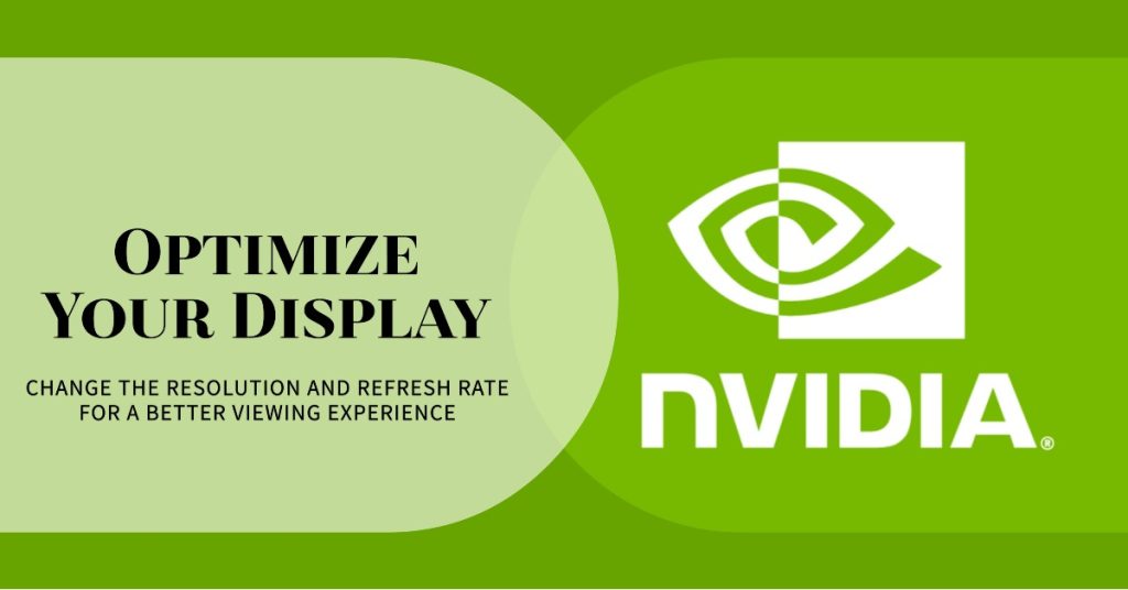 Try changing the resolution and refresh rate
