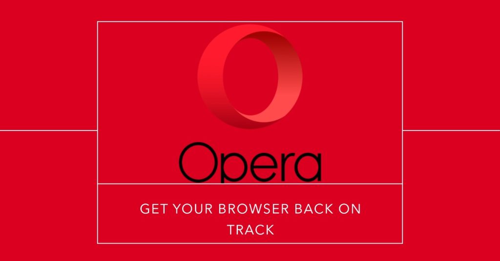 opera black screen