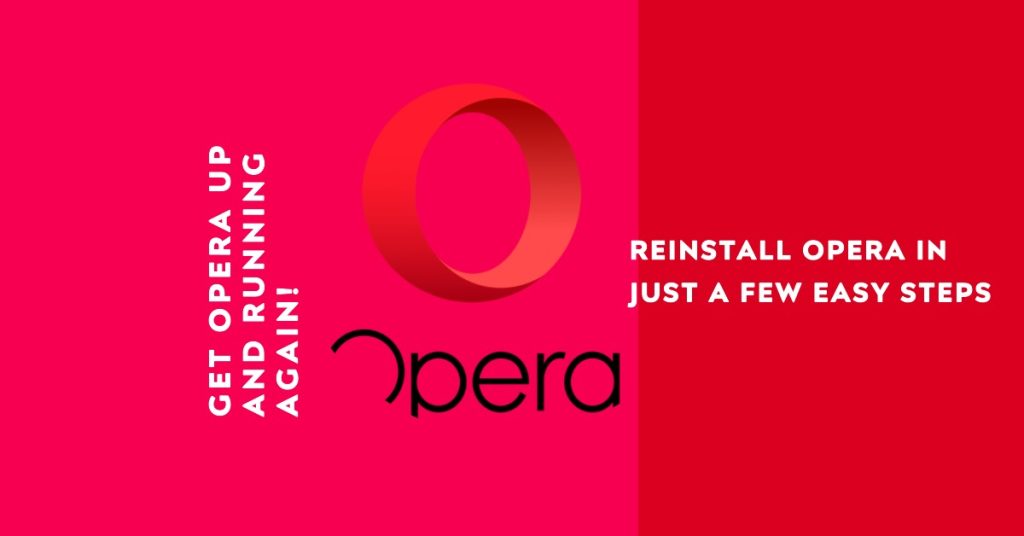 Reinstall Opera