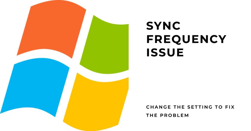 Change the Email Sync Frequency 