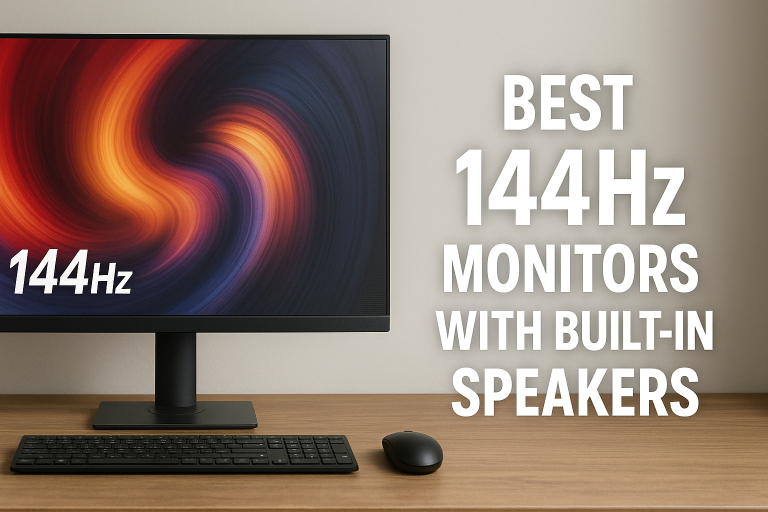 5 Best 144Hz Monitors with Built-in Speakers