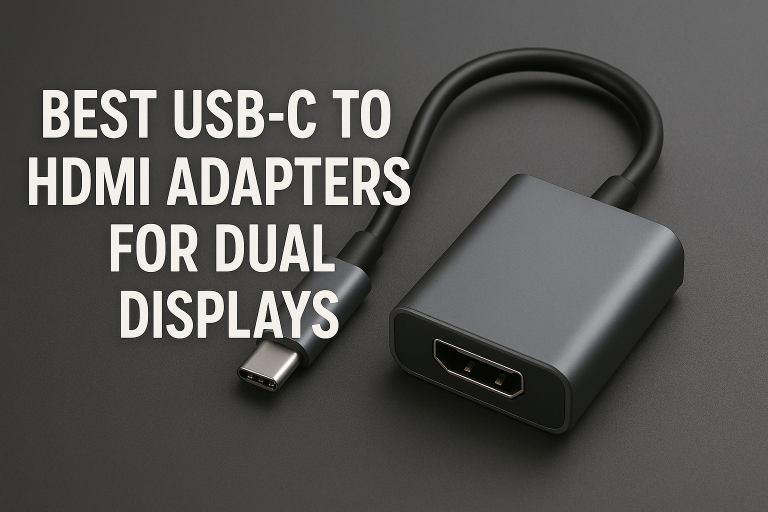 5 Best USB-C to HDMI Adapters for Dual Displays