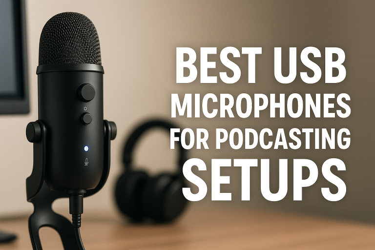 5 Best USB Microphones for Podcasting Setups