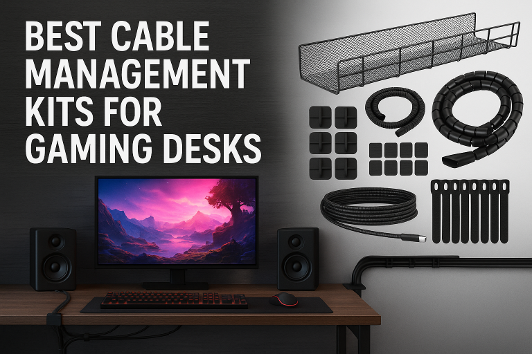 5 Best Cable Management Kits for Gaming Desks