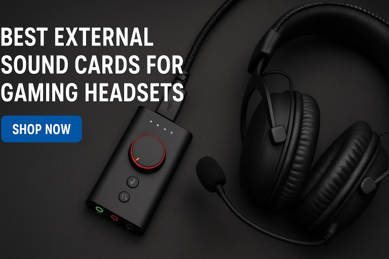 5 Best External Sound Cards for Gaming Headsets