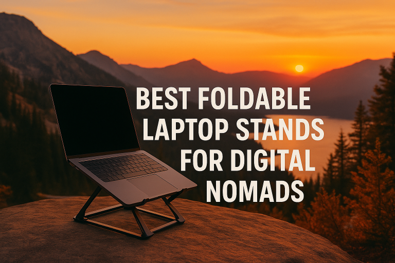 5 Best Foldable Laptop Stands for Digital Nomads