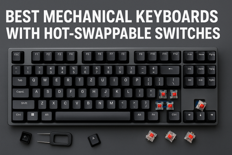 5 Best Mechanical Keyboards with Hot-Swappable Switches