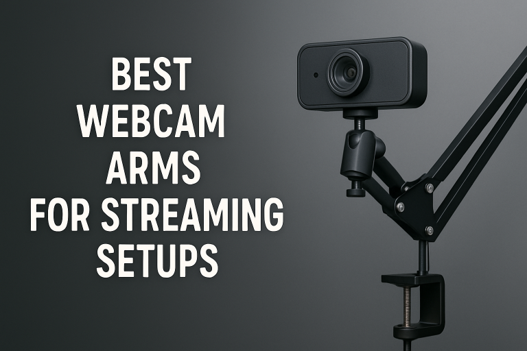 5 Best Webcam Arms for Streaming Setups
