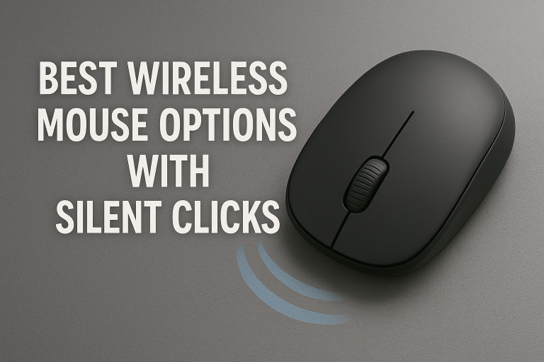 5 Best Wireless Mouse Options with Silent Clicks