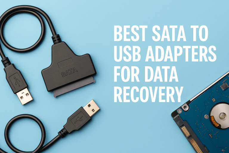 5 Best SATA to USB Adapters for Data Recovery