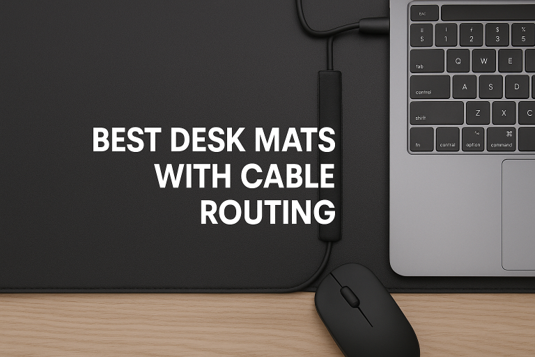 5 Best Desk Mats with Cable Routing